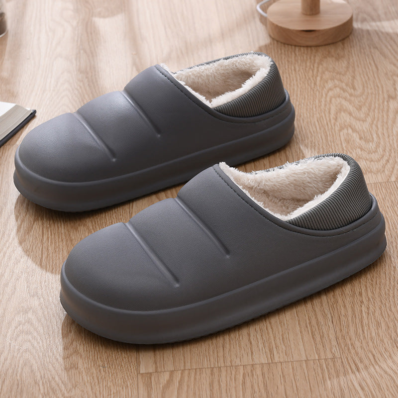 Cecile-Stella | Women's Plush-Lined Slip-On Slippers