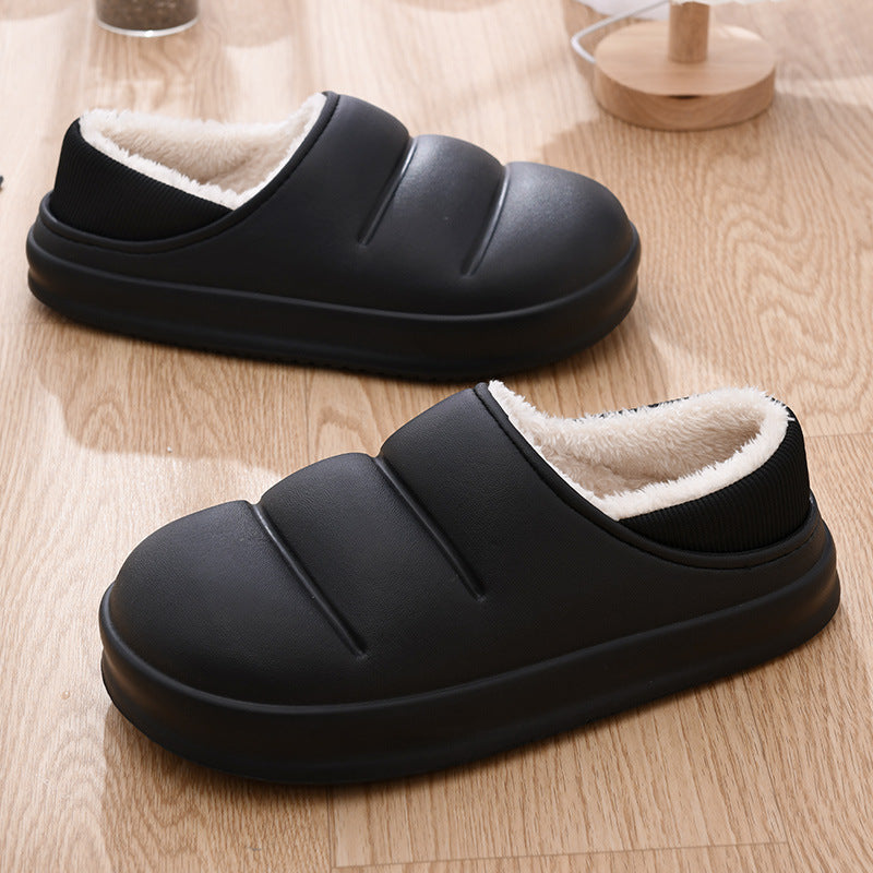 Cecile-Stella | Women's Plush-Lined Slip-On Slippers