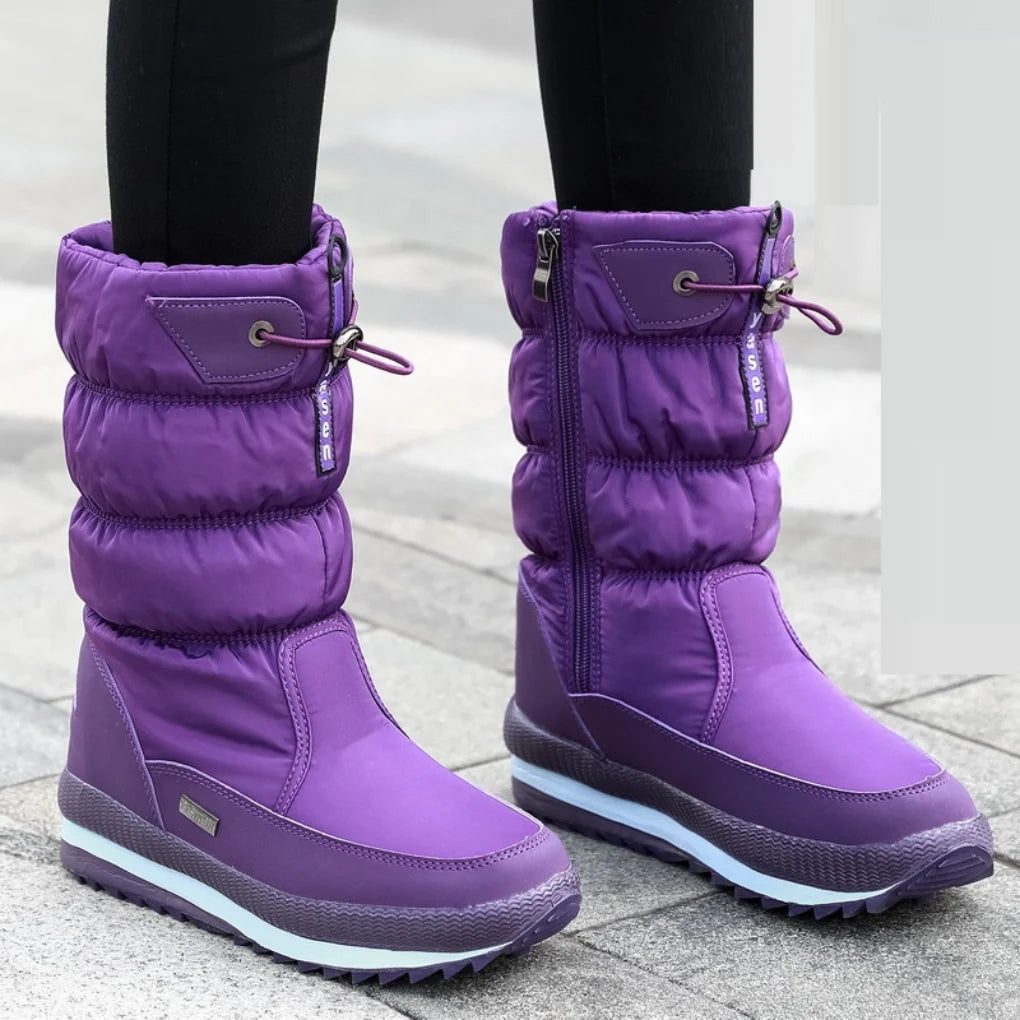 Bridget | Women's Quilted Mid-Calf Winter Boots