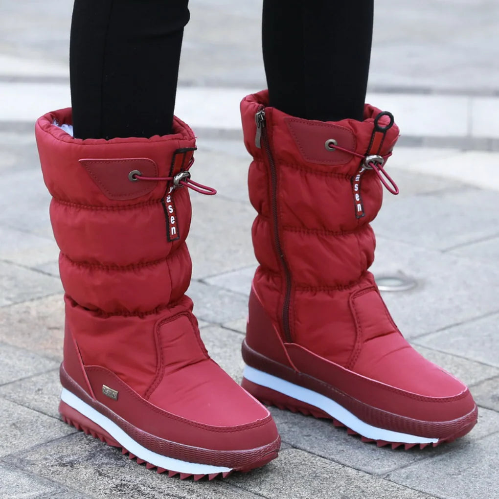 Bridget | Women's Quilted Mid-Calf Winter Boots
