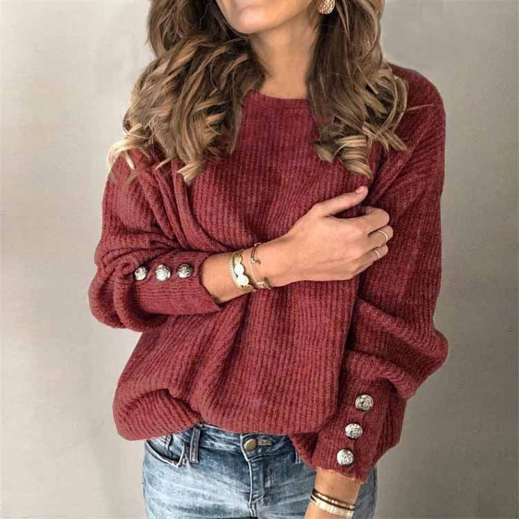 Iris-Roberta | Women's Relaxed Cable Knit Sweater