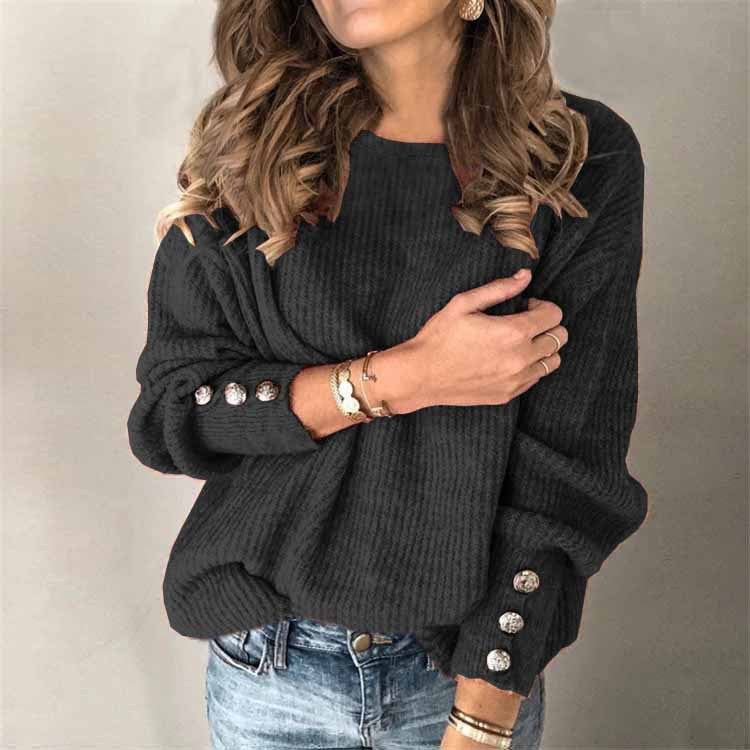 Iris-Roberta | Women's Relaxed Cable Knit Sweater