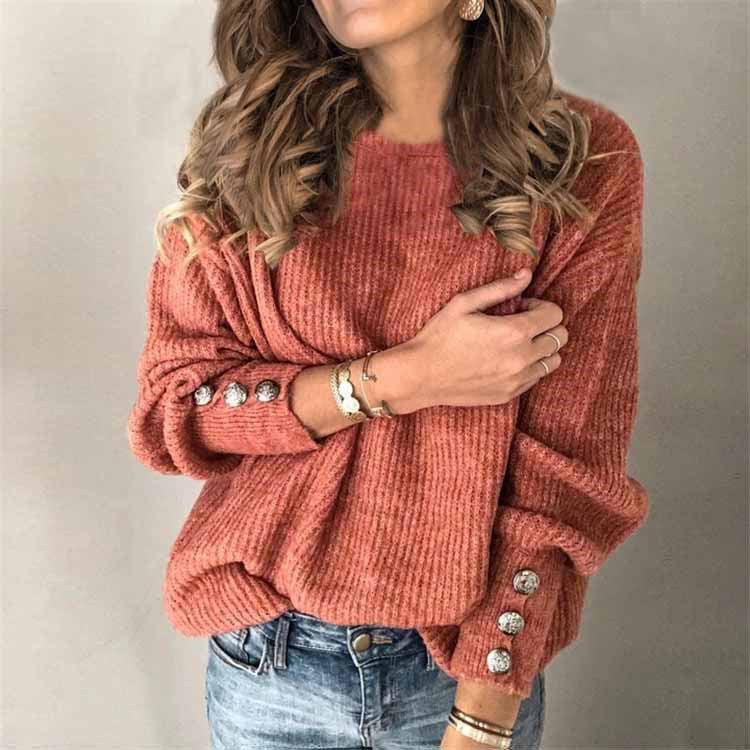 Iris-Roberta | Women's Relaxed Cable Knit Sweater