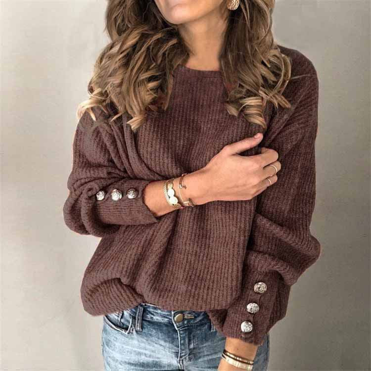Iris-Roberta | Women's Relaxed Cable Knit Sweater