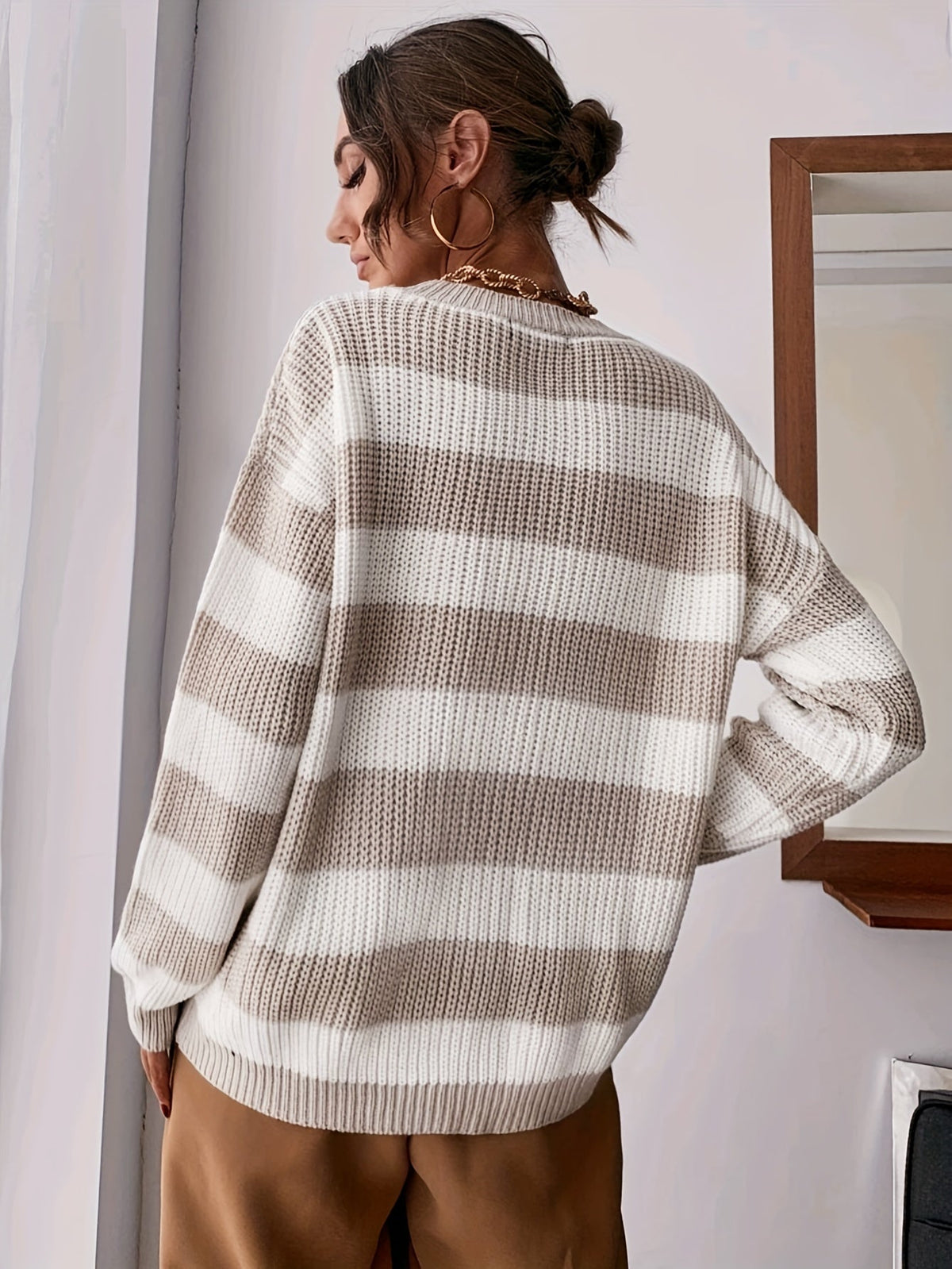 Esther | Women's Relaxed Striped Sweater