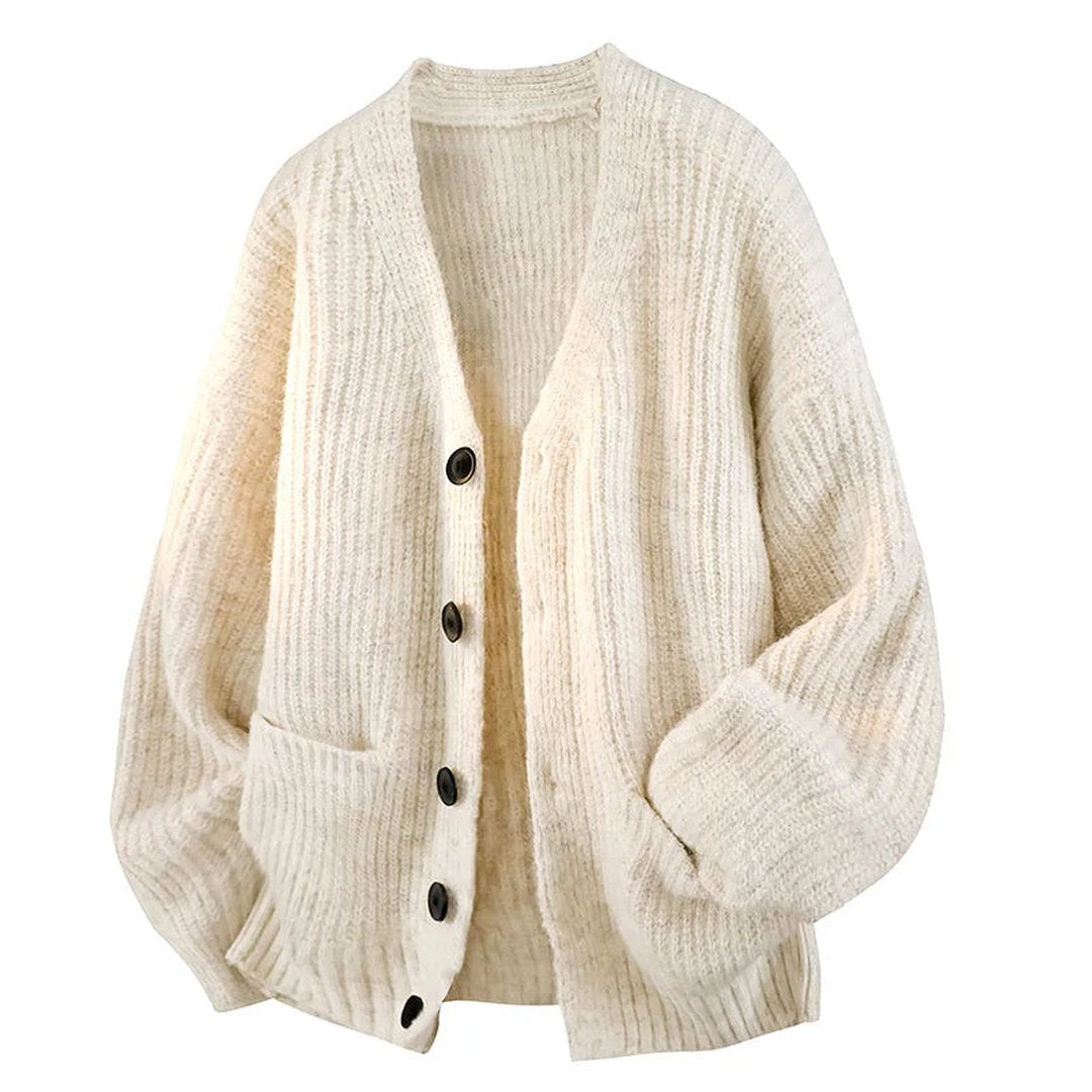 Phyllis | Women's Relaxed V-Neck Cardigan