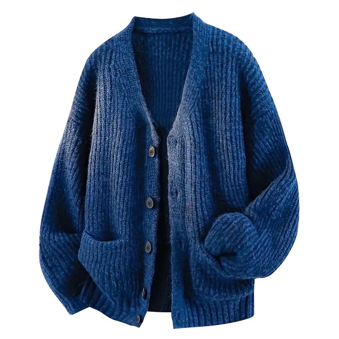 Phyllis | Women's Relaxed V-Neck Cardigan