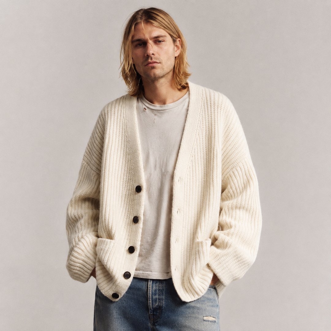Phyllis | Women's Relaxed V-Neck Cardigan
