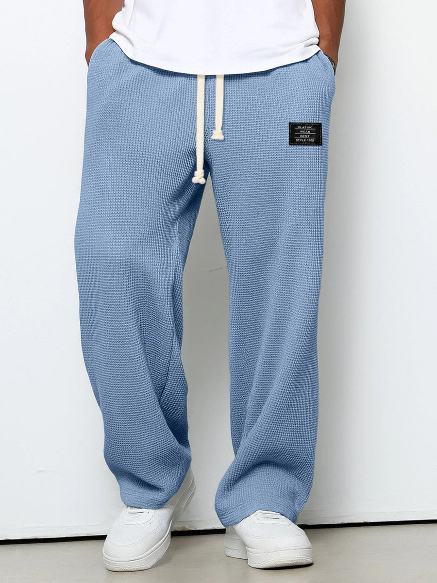 Ophelia-Stella | Women's Relaxed Wide-Leg Drawstring Pants
