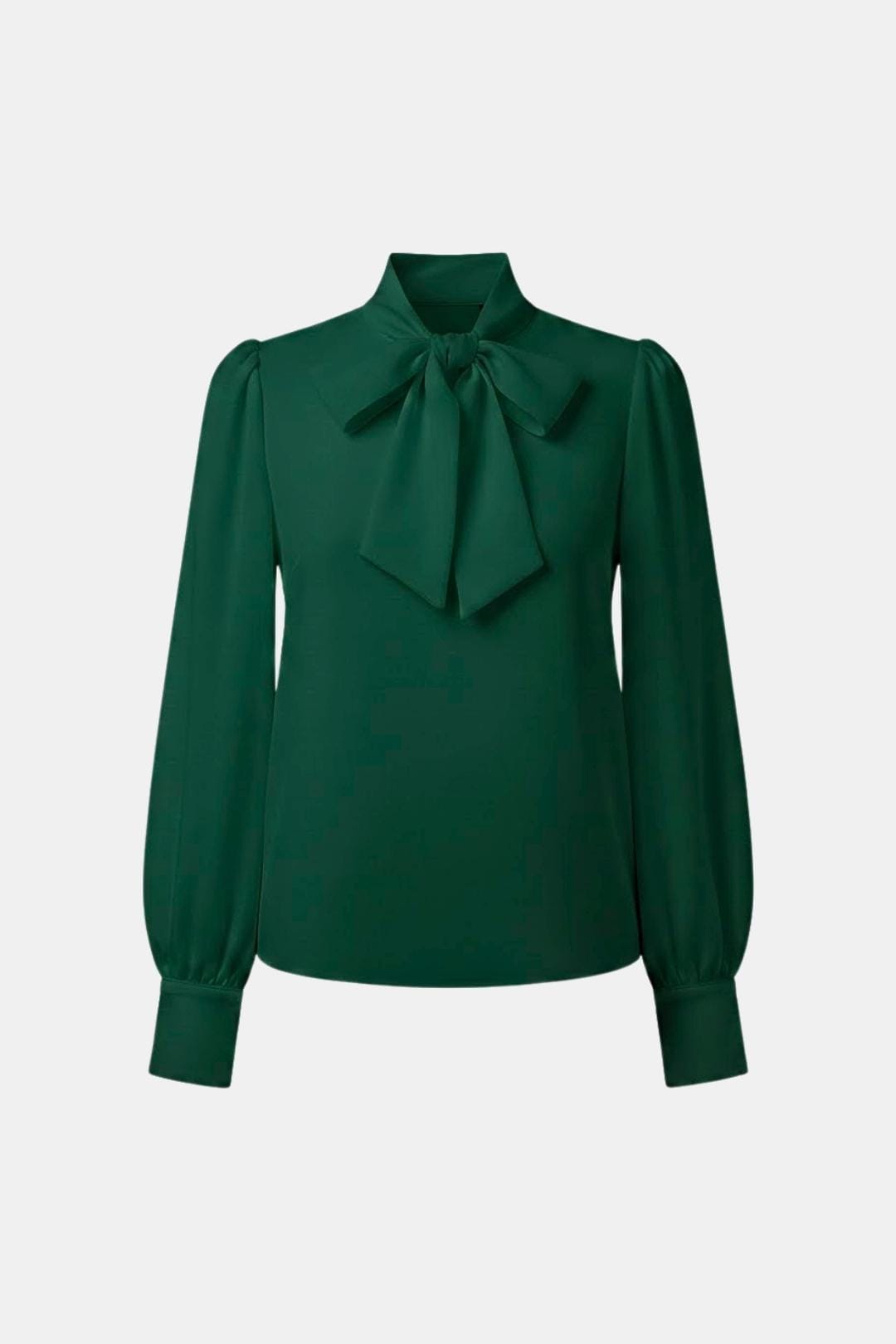 Tamara | Women's Satin-Feel Tie-Neck Blouse