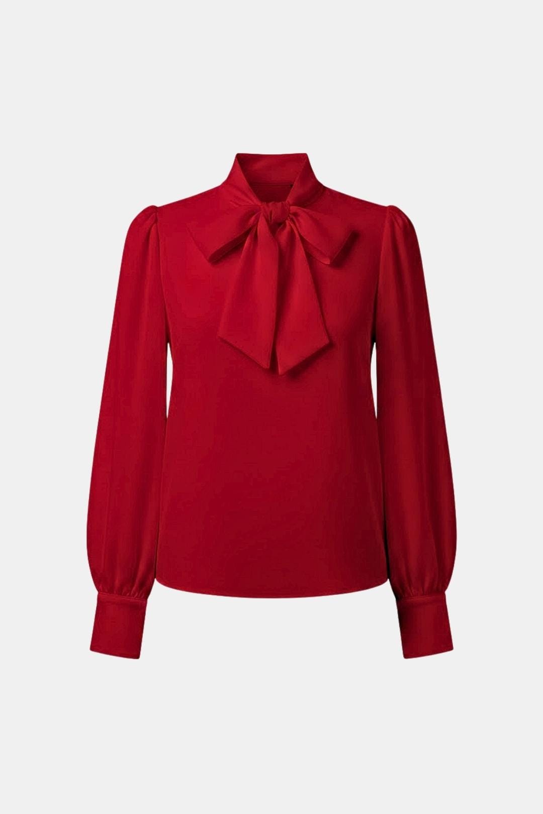 Tamara | Women's Satin-Feel Tie-Neck Blouse