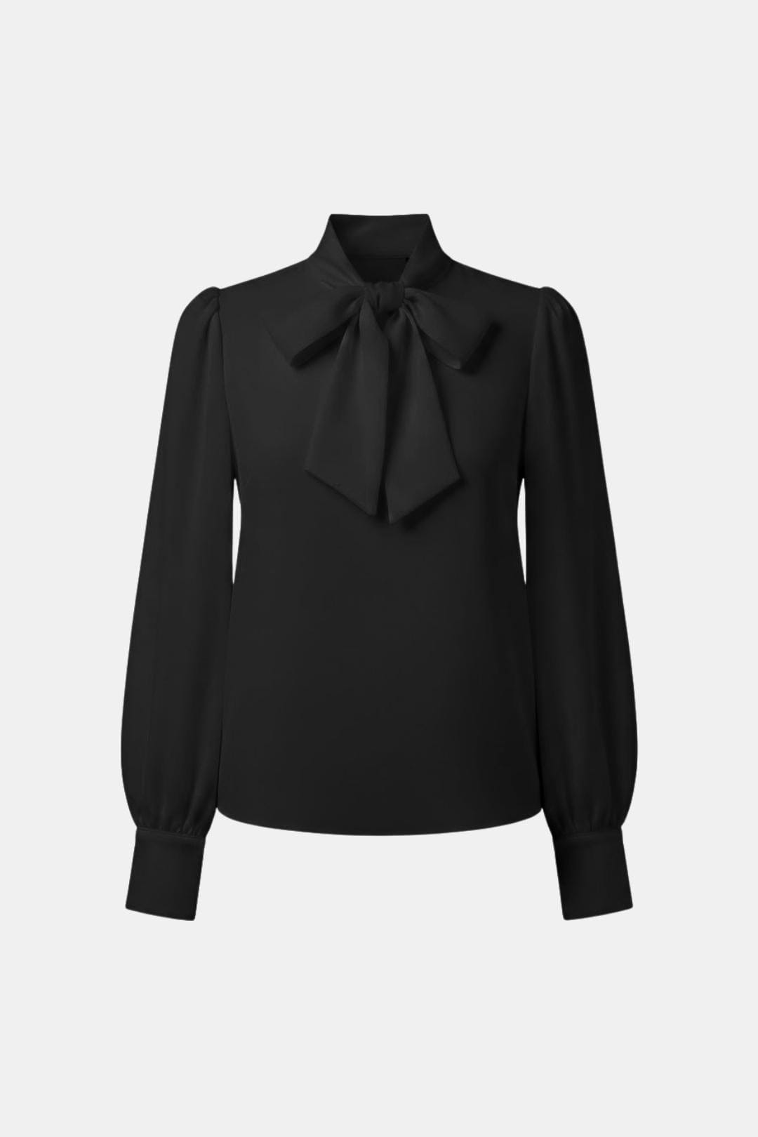 Tamara | Women's Satin-Feel Tie-Neck Blouse