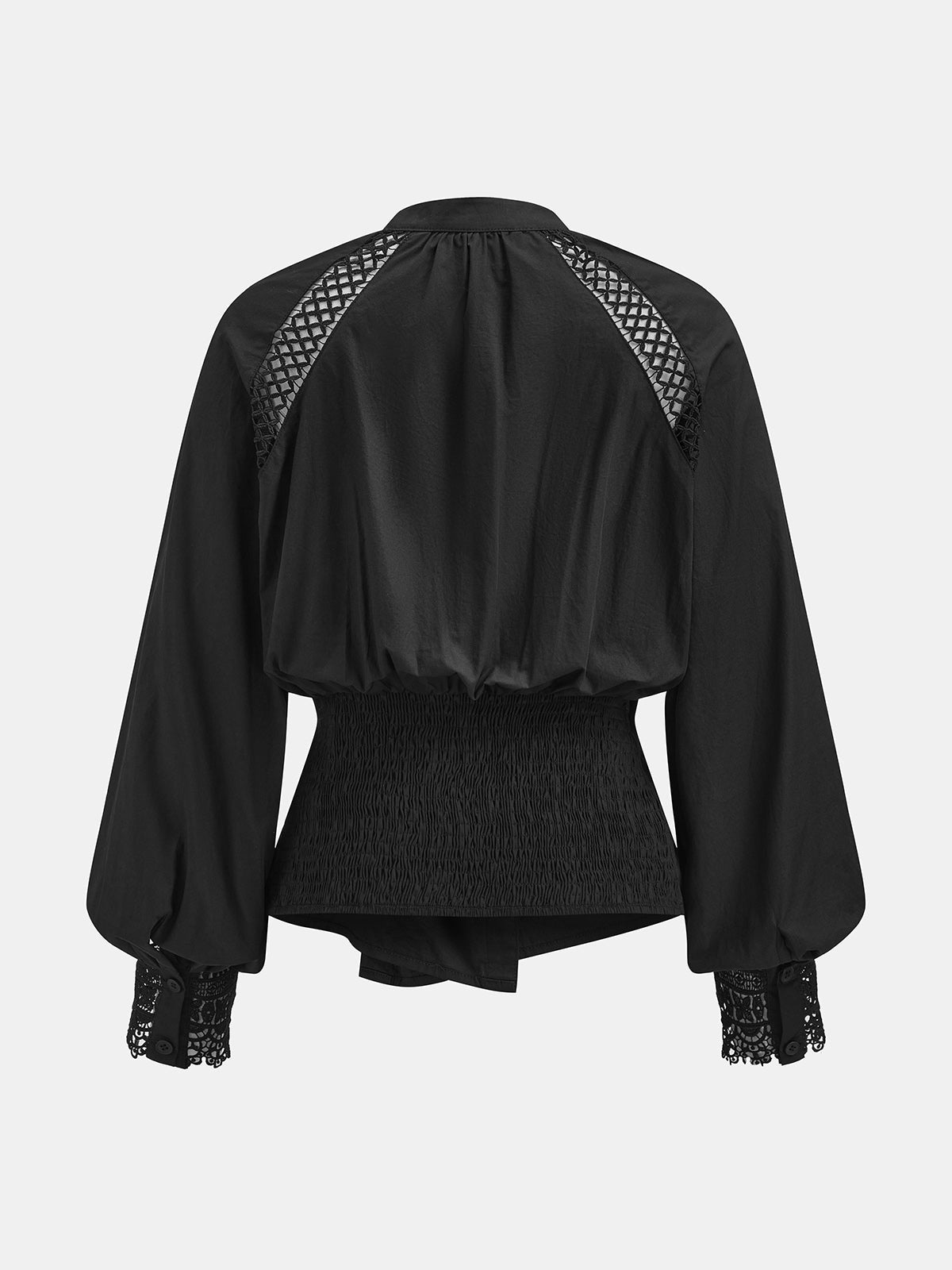 Meredith | Women's Semi-Sheer Natural Fiber Shirt