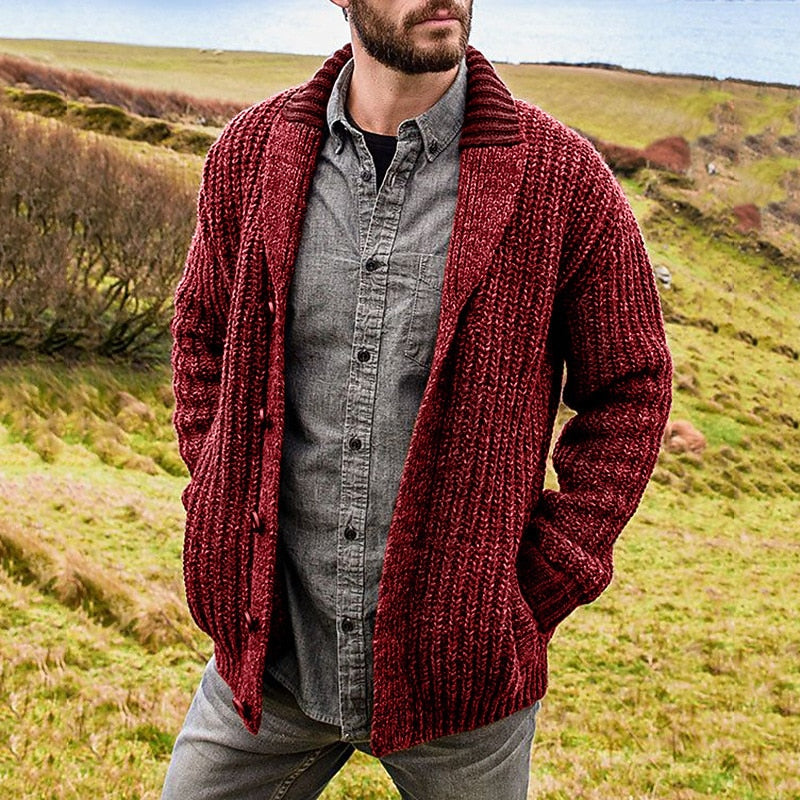 Beatrix | Women's Shawl Collar Knit Cardigan