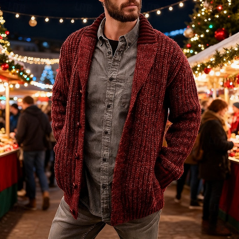 Beatrix | Women's Shawl Collar Knit Cardigan