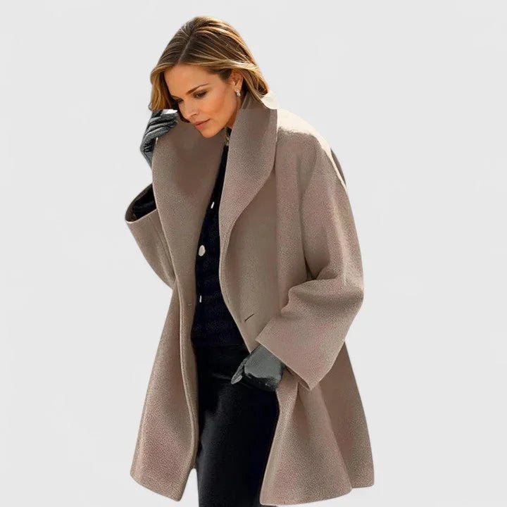 Eugenia | Women's Shawl-Collar Wool Peacoat