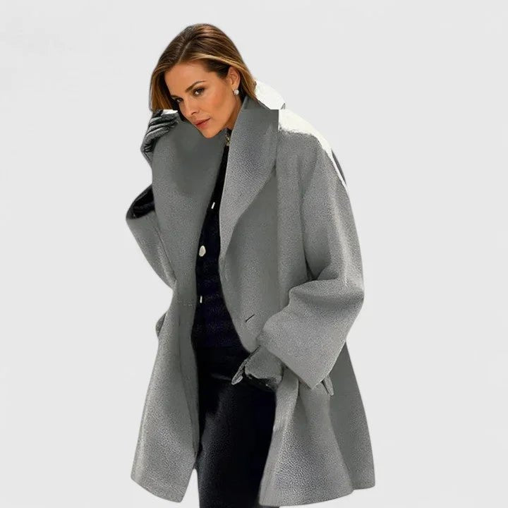 Eugenia | Women's Shawl-Collar Wool Peacoat