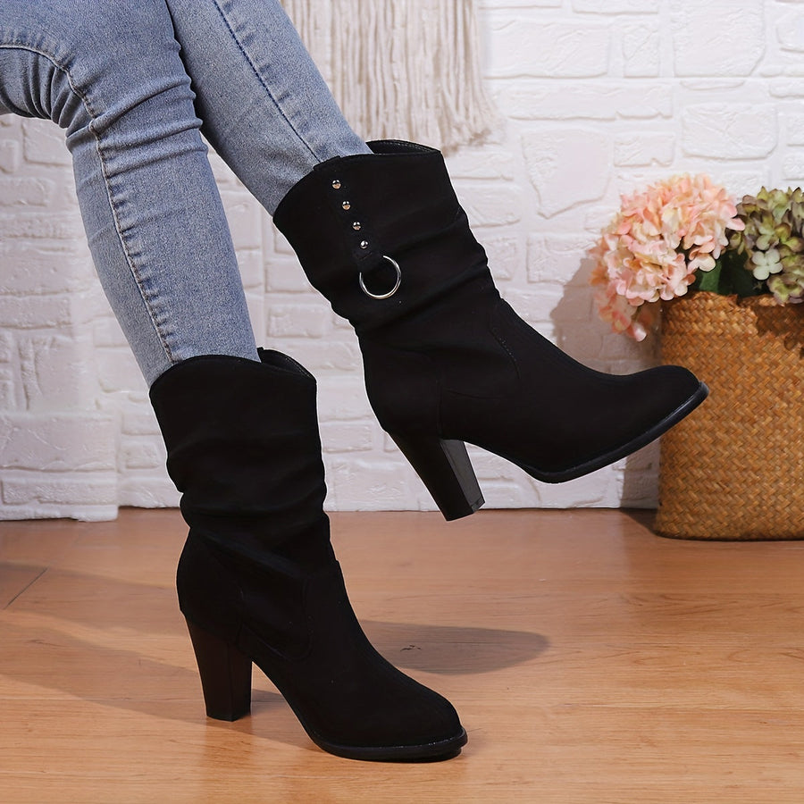 Lydia | Women's Slouchy Western Ankle Boots