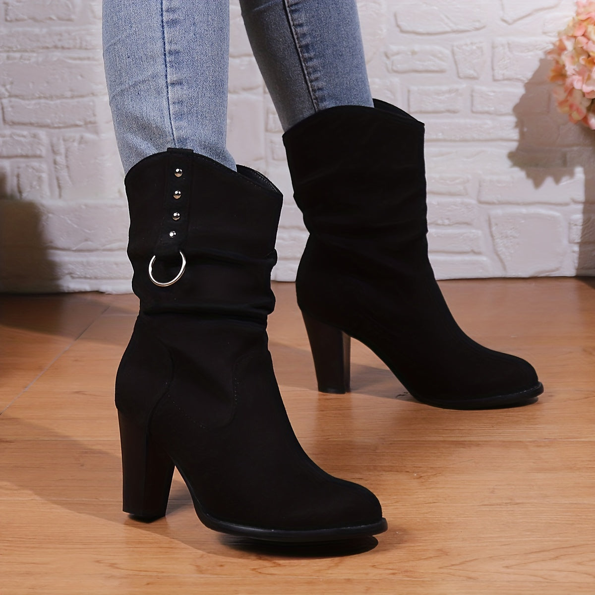Lydia | Women's Slouchy Western Ankle Boots