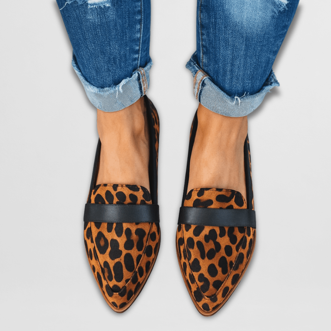 June | Women's Soft Suede-Look Slip-On Loafers