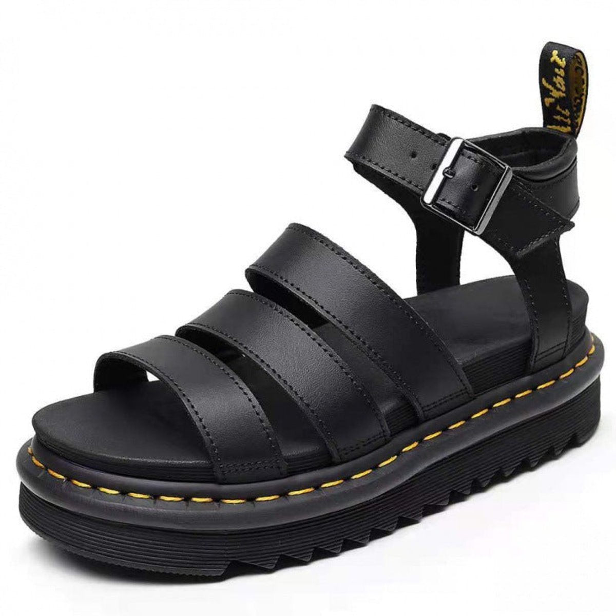 Rosemary | Women's Strappy Buckle Platform Sandals