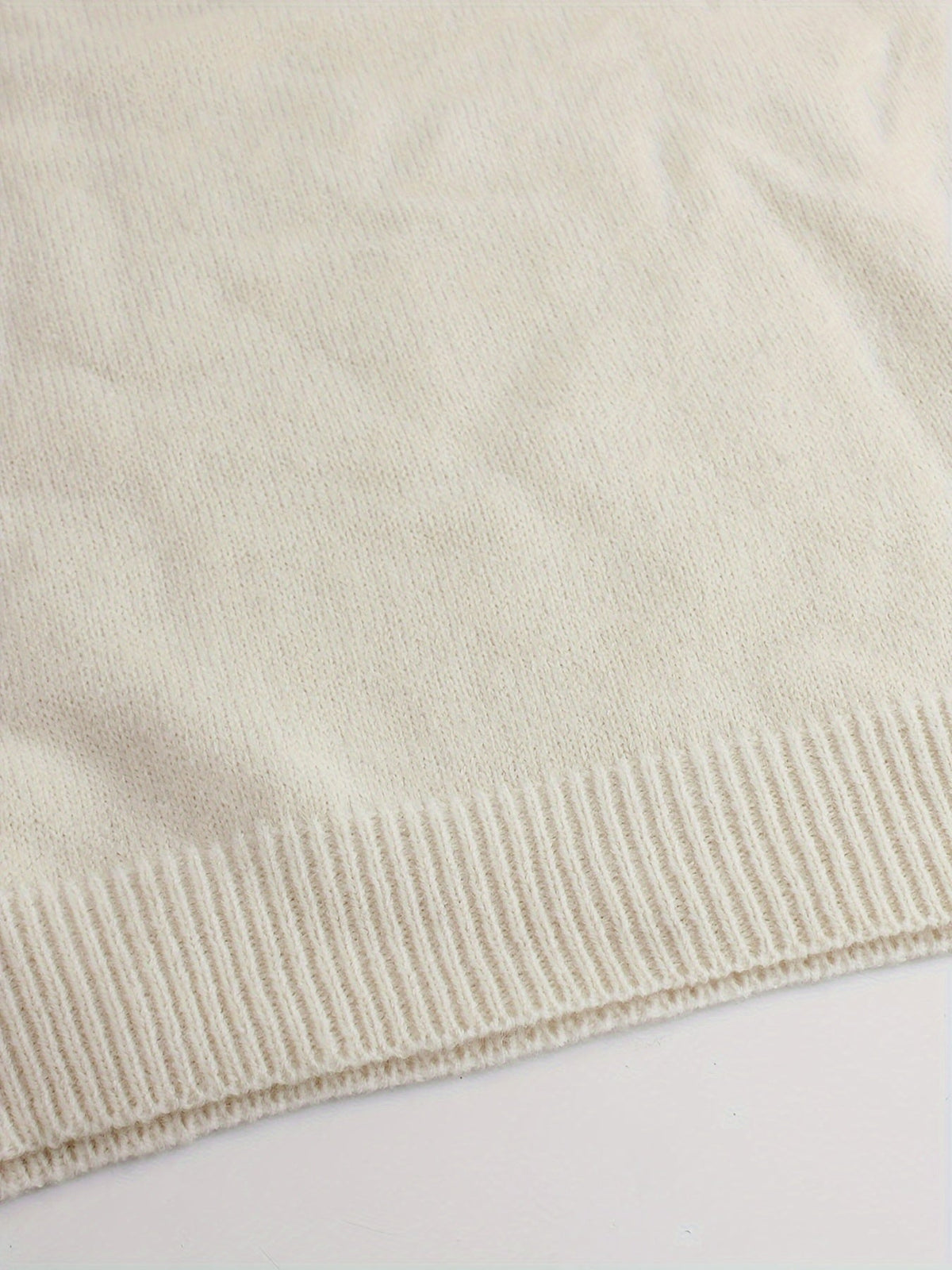 Gloria-Elsa | Women's Striped-Cuff Ribbed Knit Sweater