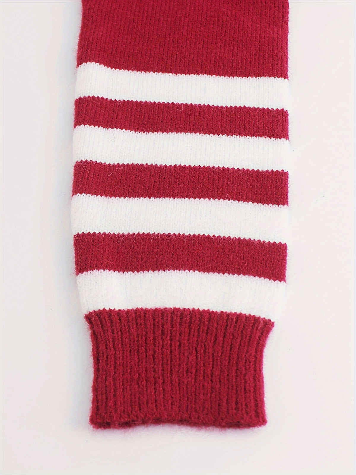 Gloria-Elsa | Women's Striped-Cuff Ribbed Knit Sweater