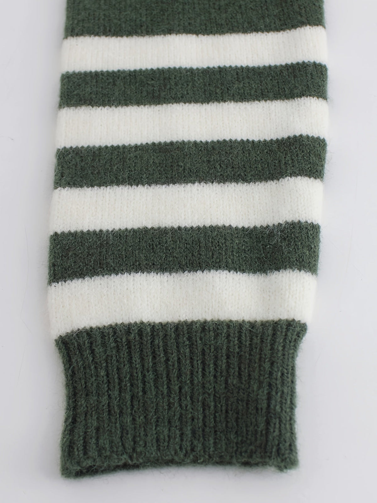 Gloria-Elsa | Women's Striped-Cuff Ribbed Knit Sweater