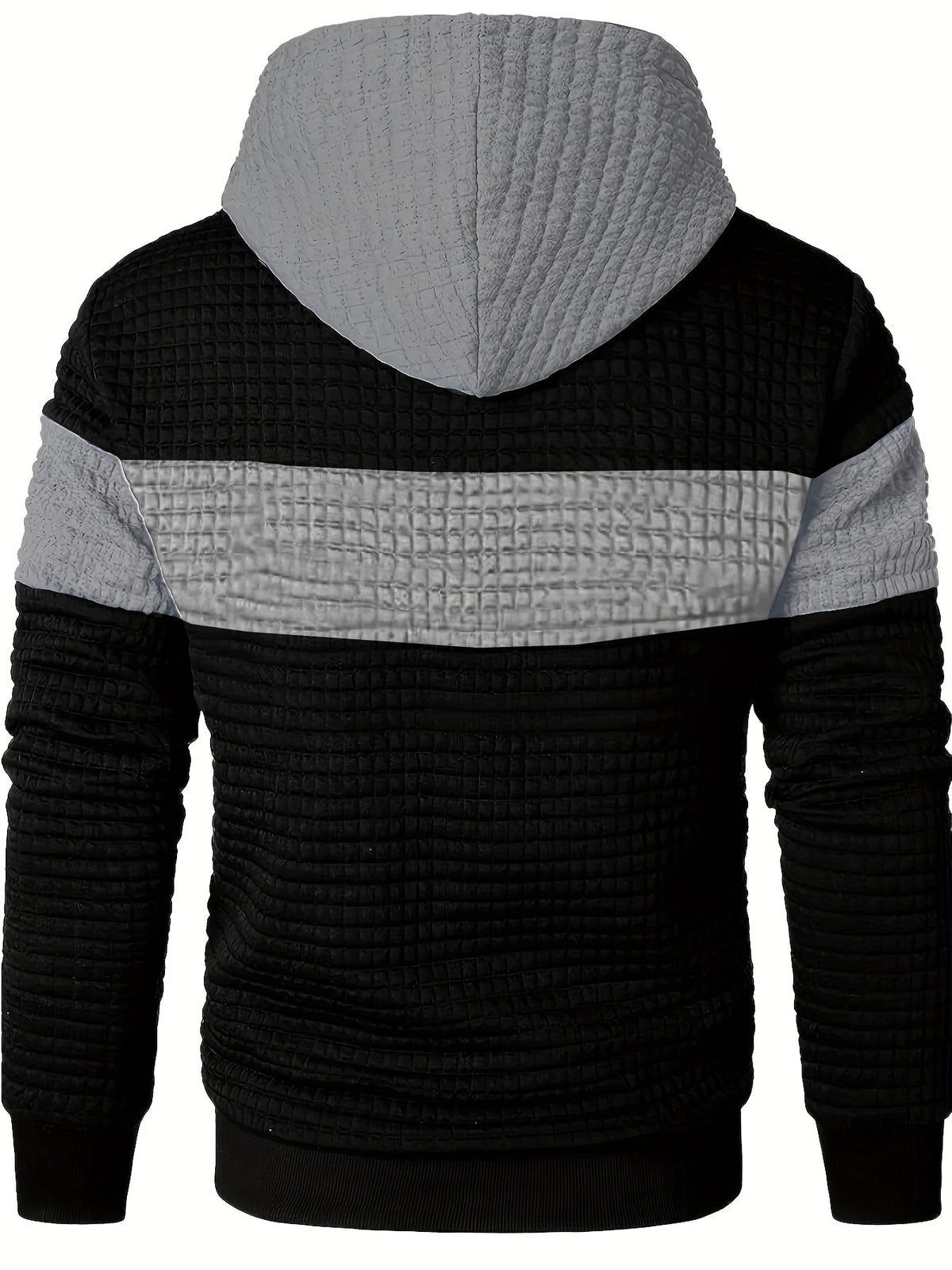 Rosemary-Nadine | Women's Textured Colour-Block Hoodie