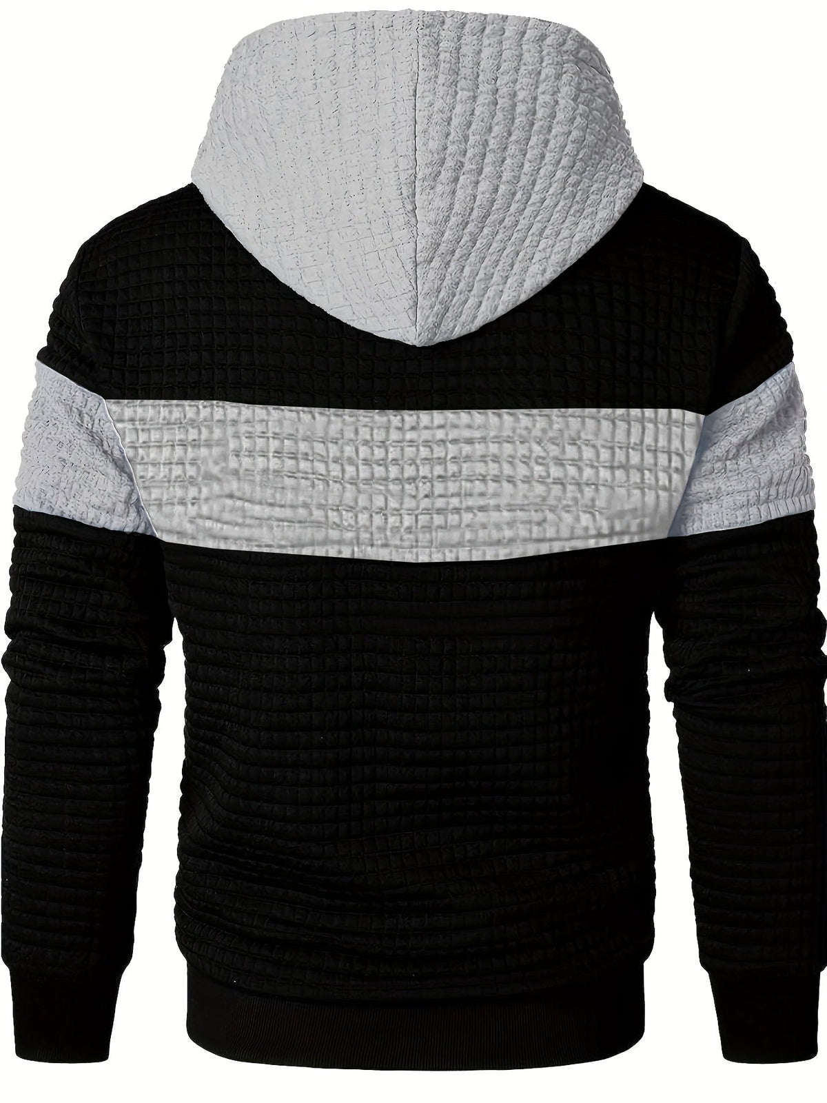 Rosemary-Nadine | Women's Textured Colour-Block Hoodie