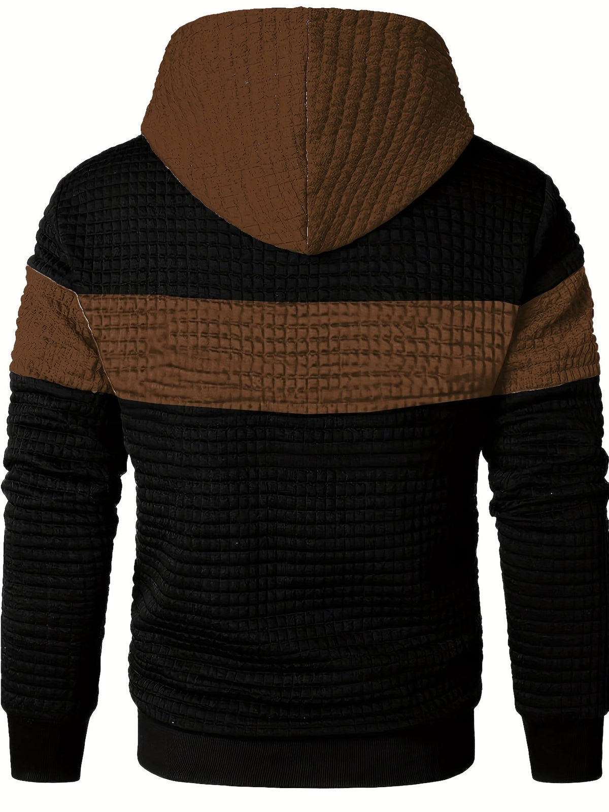 Rosemary-Nadine | Women's Textured Colour-Block Hoodie