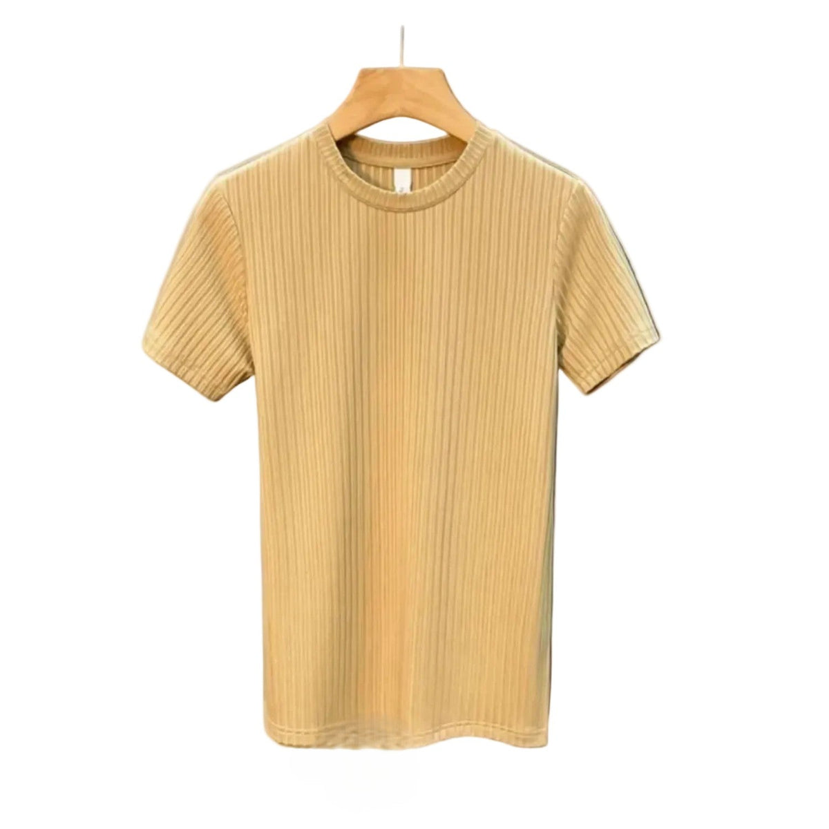 Miriam | Women's Textured Corduroy Short-Sleeve Top