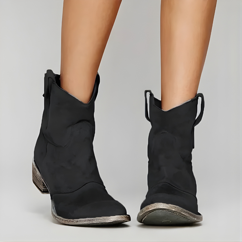 Verna | Women's Vintage Western Ankle Boots