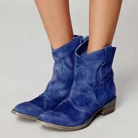 Verna | Women's Vintage Western Ankle Boots