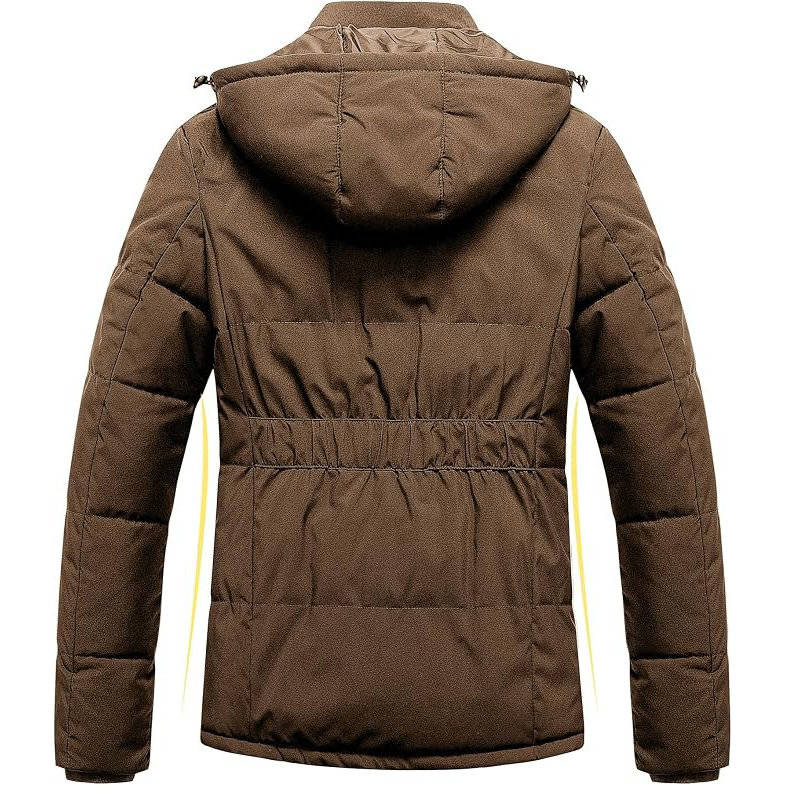 Magda-Verna | Women's Waterproof Cropped Puffer Parka