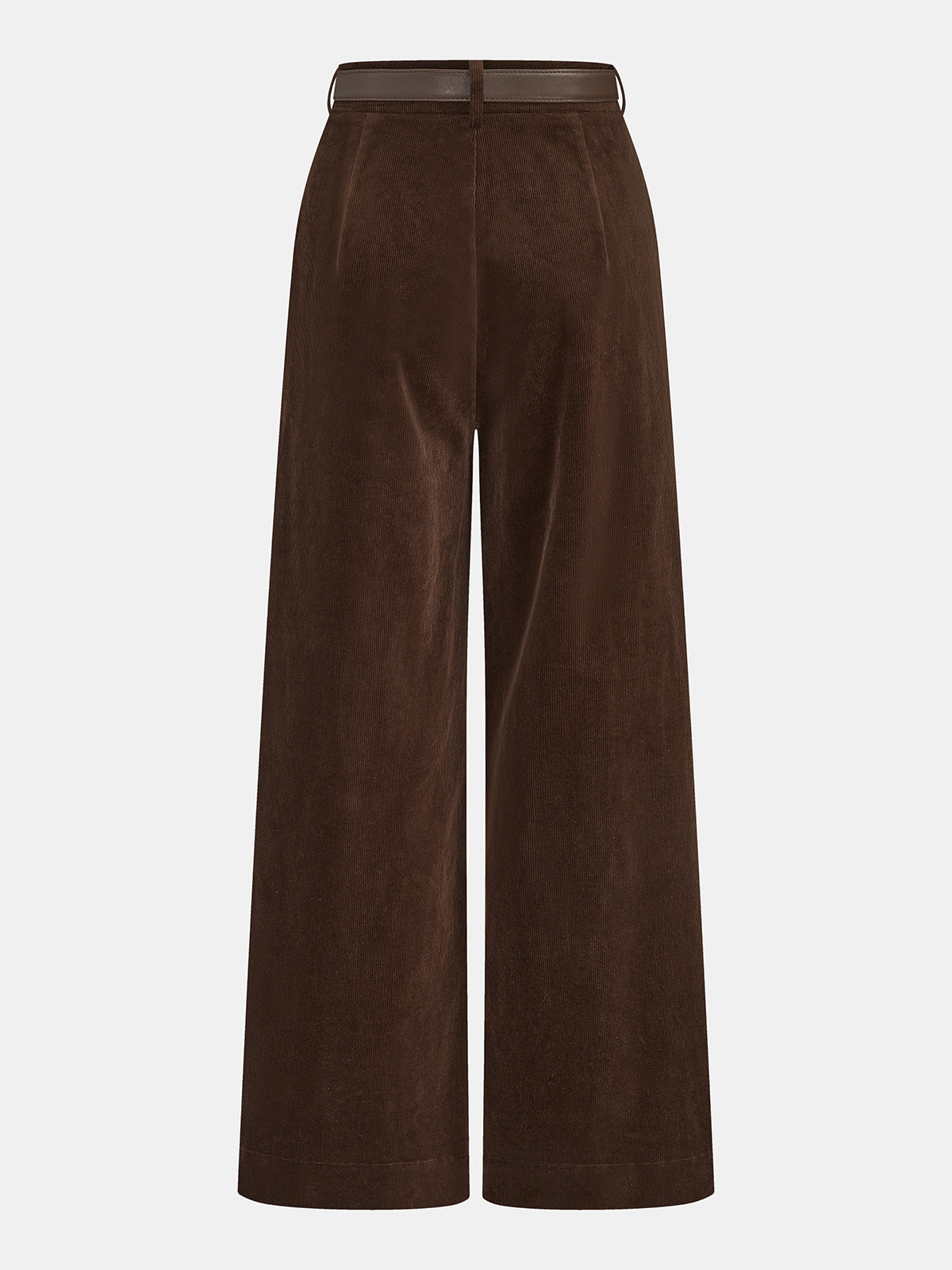 Nora | Women's Wide Leg Corduroy Belted Pants