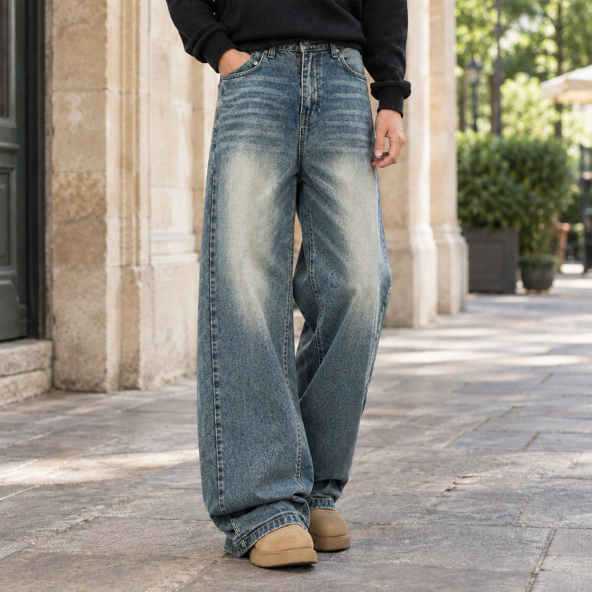 Odette | Women's Wide-Leg Flared Jeans