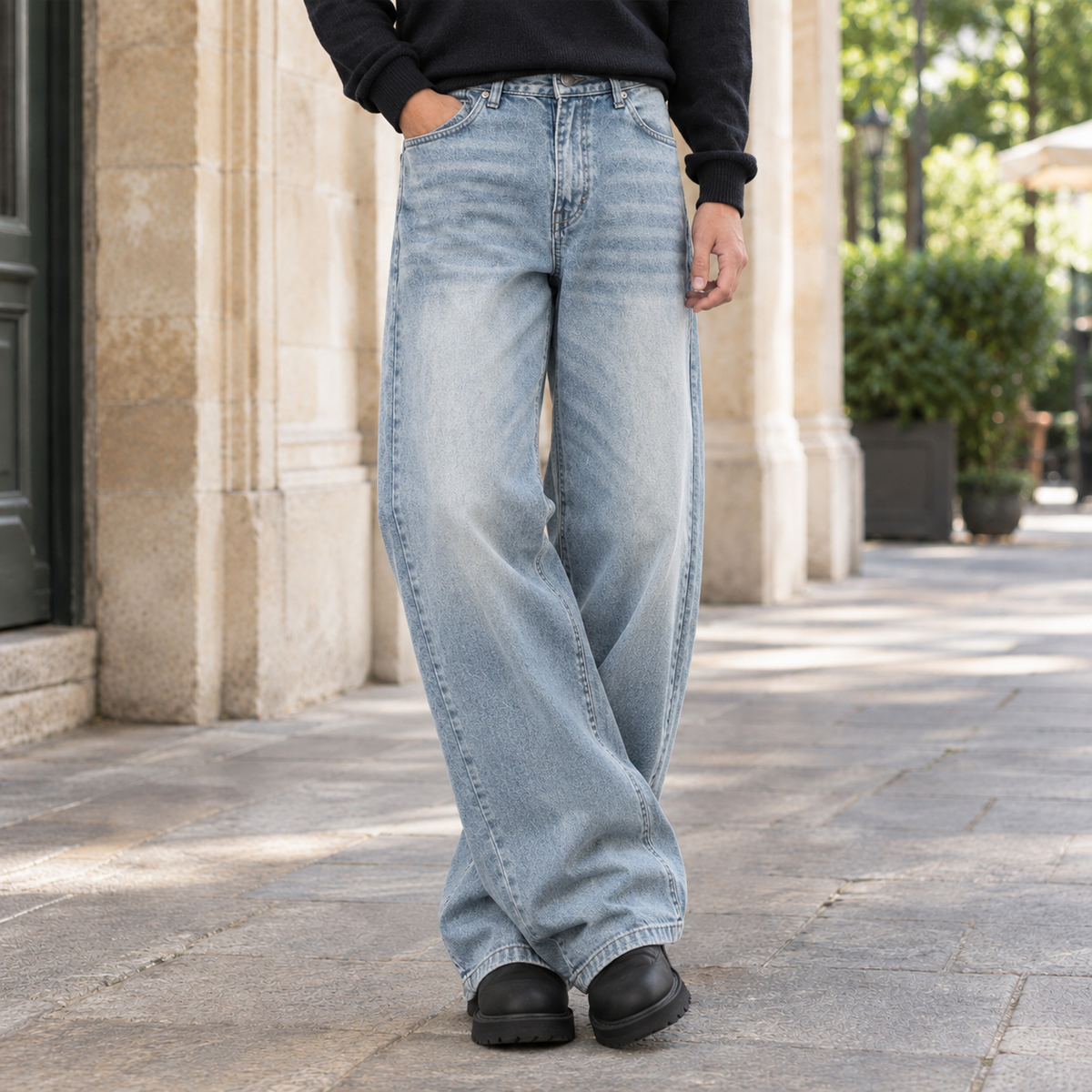 Odette | Women's Wide-Leg Flared Jeans