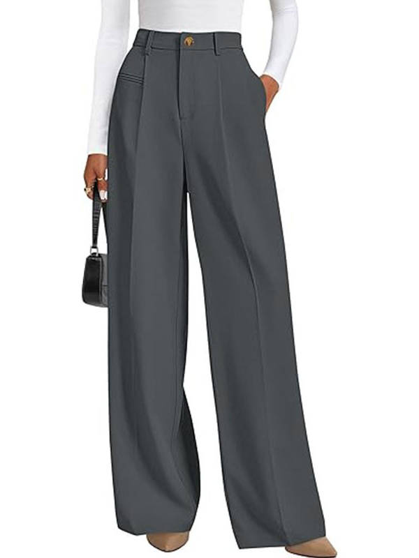 Camilla-Priscilla | Women's Wide-Leg Tailored Trousers