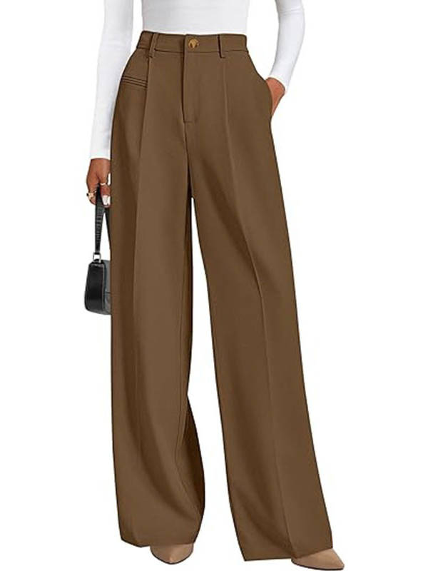 Camilla-Priscilla | Women's Wide-Leg Tailored Trousers