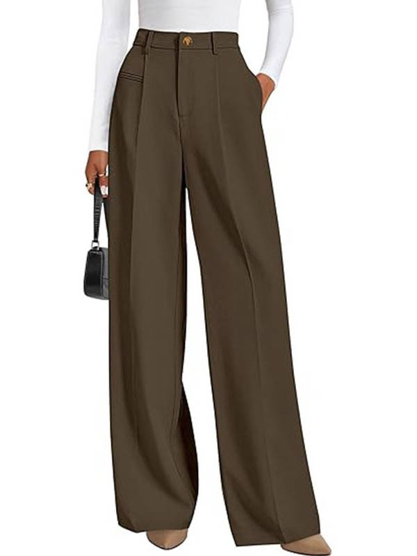 Camilla-Priscilla | Women's Wide-Leg Tailored Trousers
