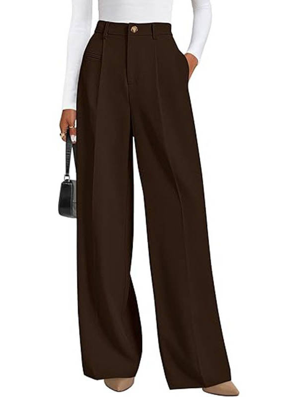 Camilla-Priscilla | Women's Wide-Leg Tailored Trousers