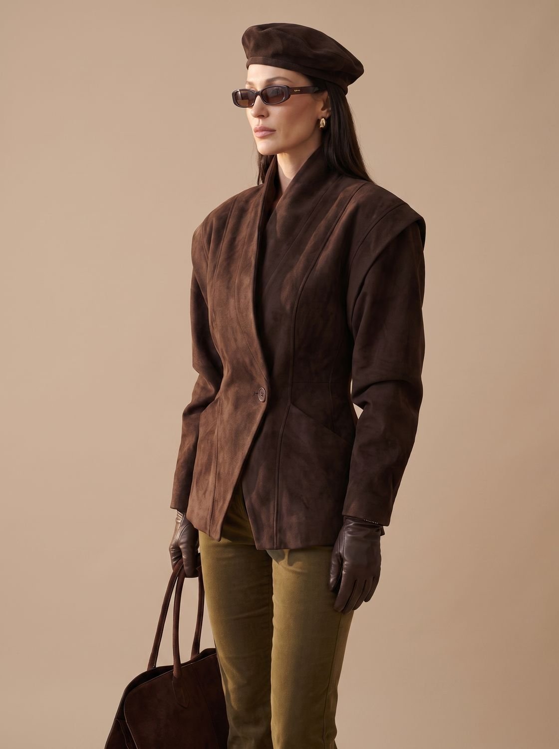 Daphne-Eugenia | Women's Wrap Blazer Coat