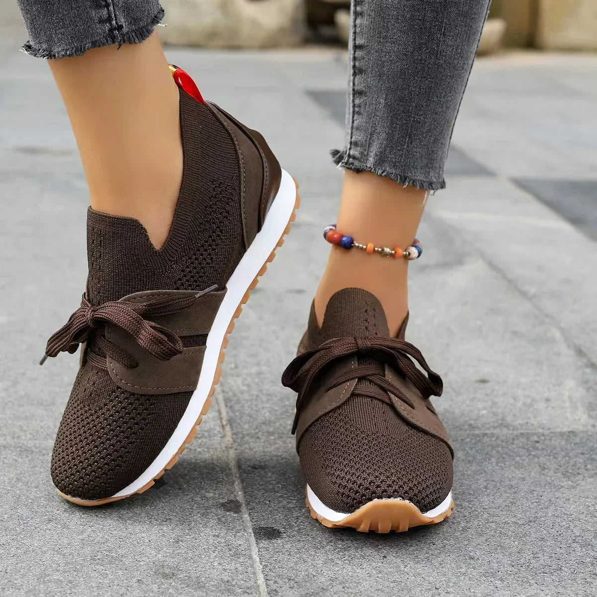 Ophelia | Women's Bow Slip-On Sneakers
