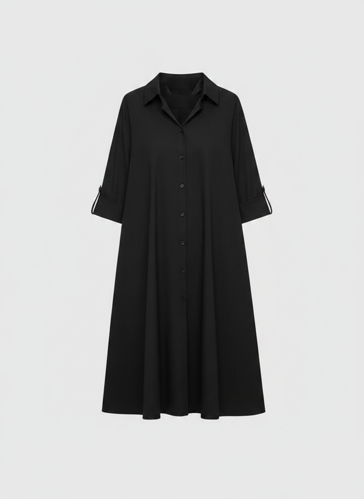 Paige | Button Front Shirt Dress with Pockets