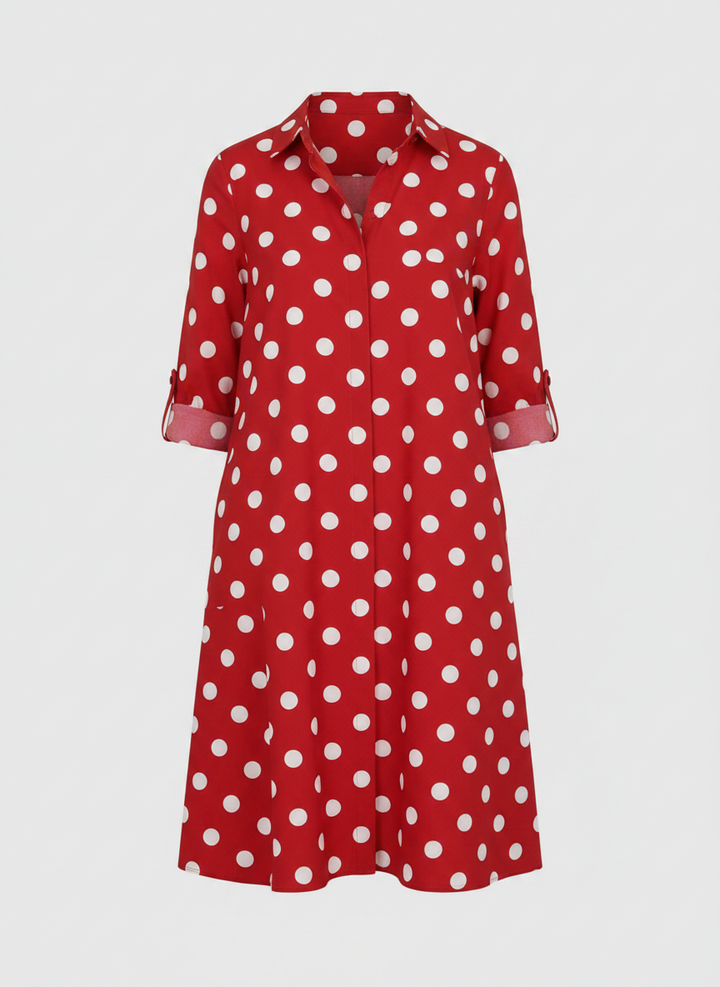 Paige | Button Front Shirt Dress with Pockets