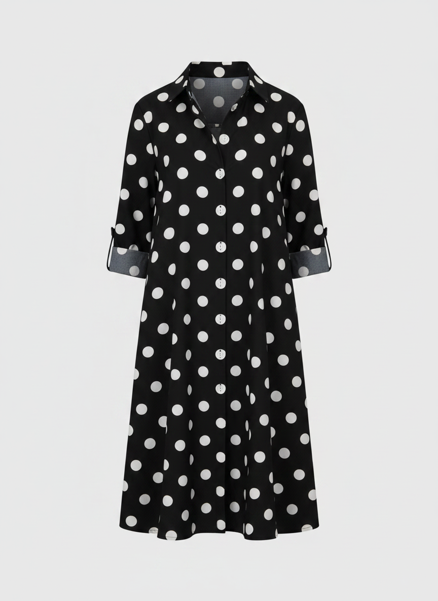 Paige | Button Front Shirt Dress with Pockets