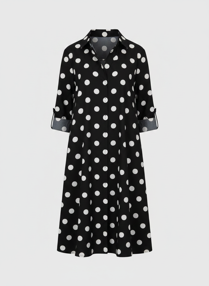 Paige | Button Front Shirt Dress with Pockets