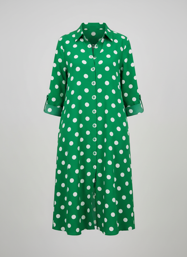 Paige | Button Front Shirt Dress with Pockets