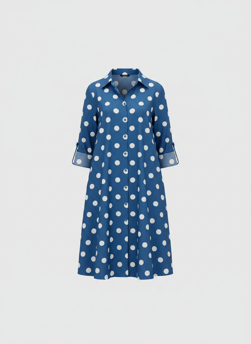 Paige | Button Front Shirt Dress with Pockets